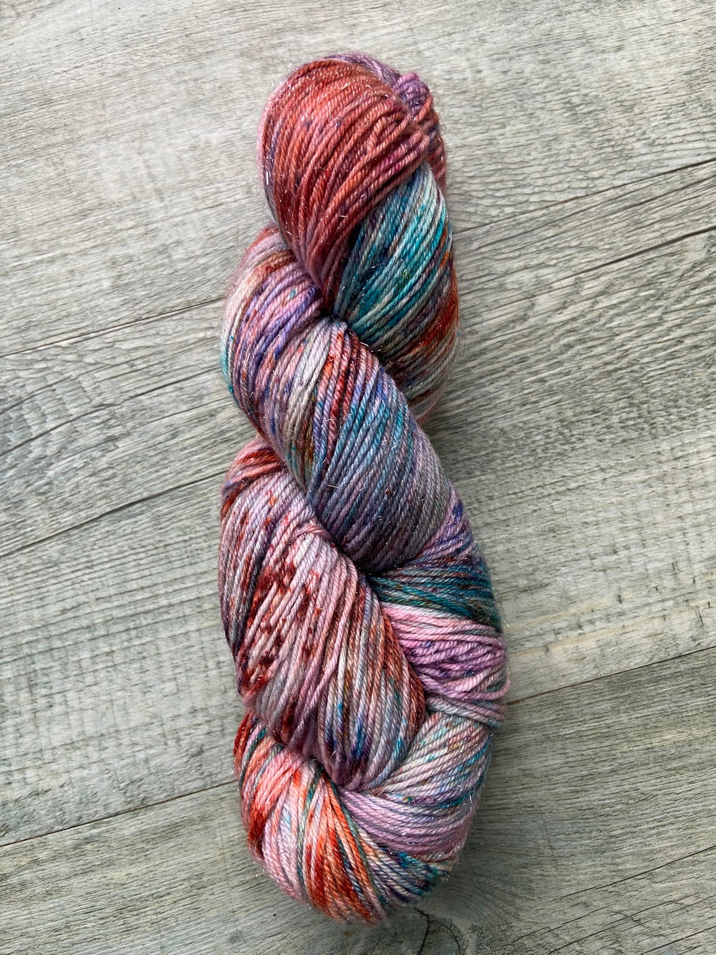 Rosé Bruisé 4ply/sock Sparkle