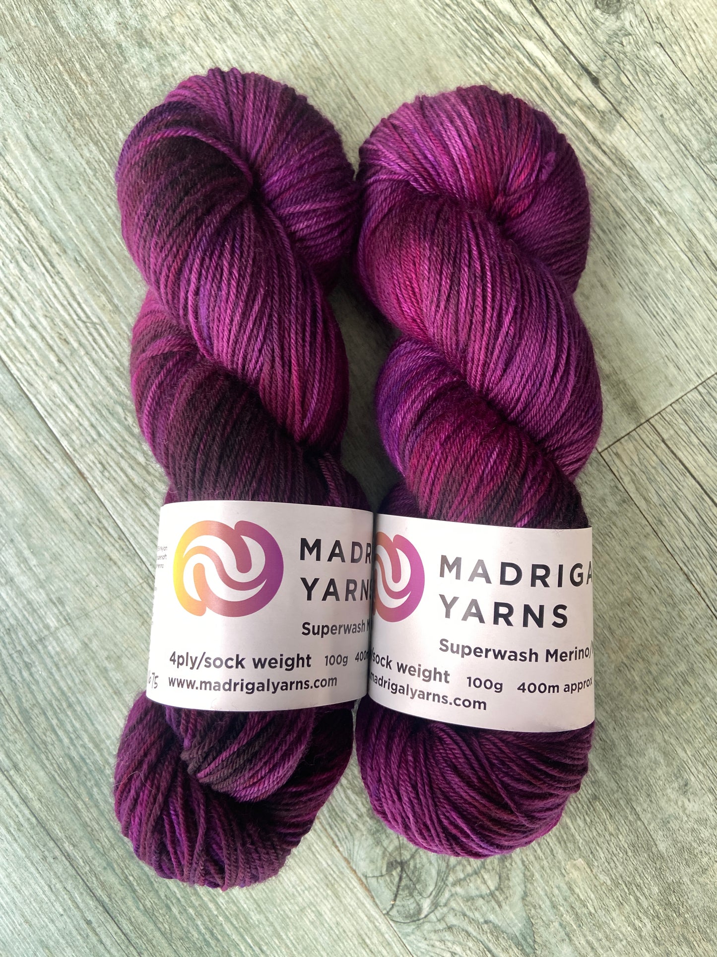 Grape Burst 4ply/sock