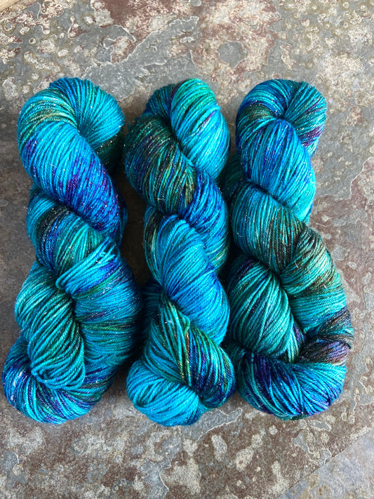 Aqualiscious 4ply/sock Sparkle