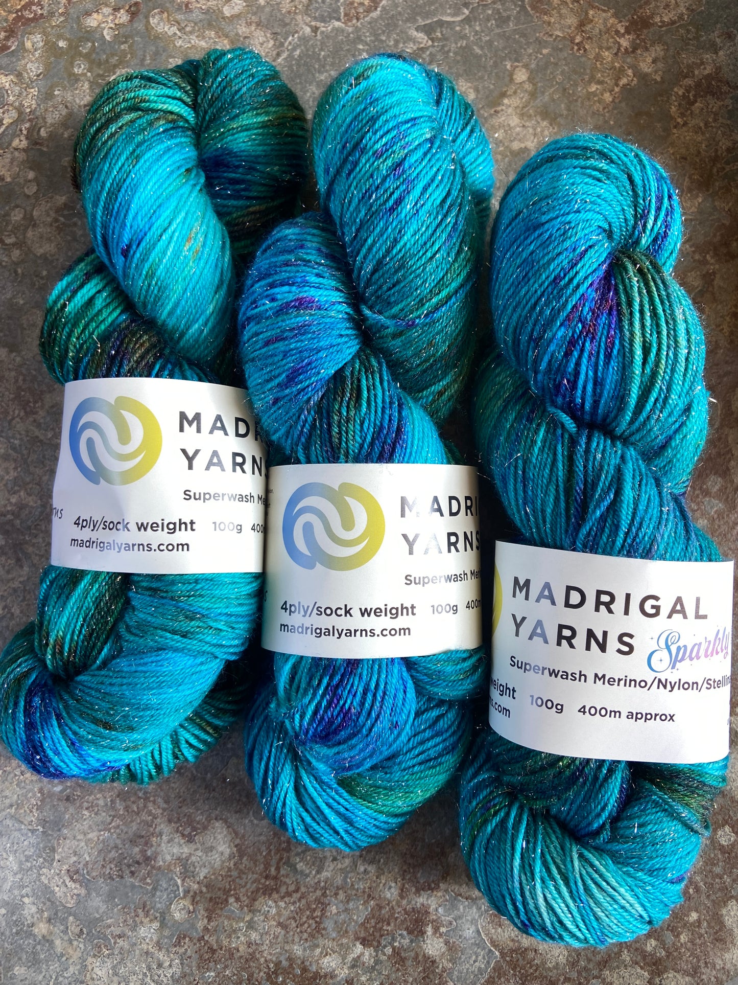 Aqualiscious 4ply/sock Sparkle