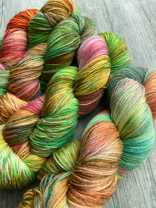 Carnival Cruz 1 - SPARKLE!!! 4ply/sock PREORDER only