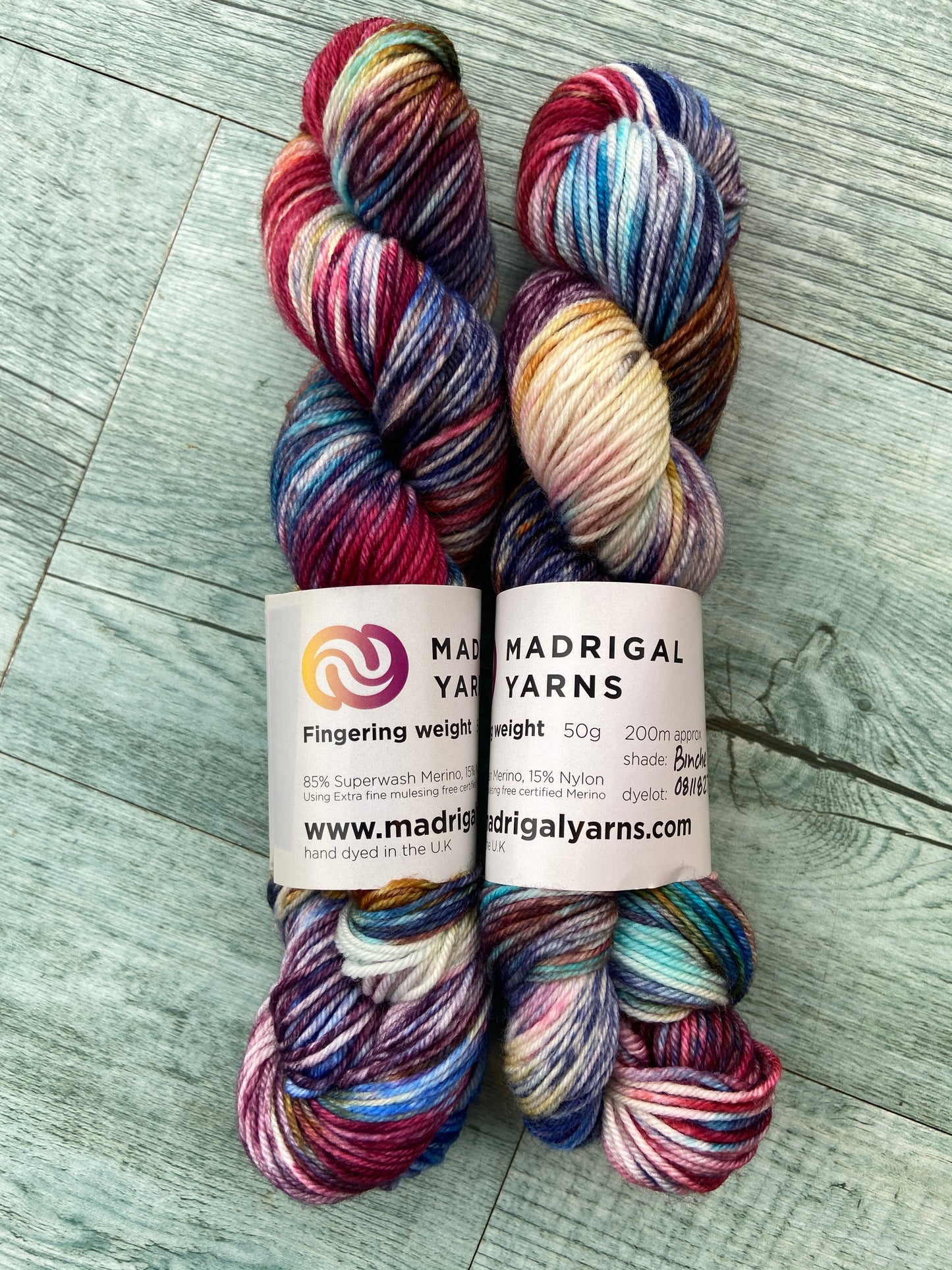 Binche carnival 2- 4ply/sock PREORDER only