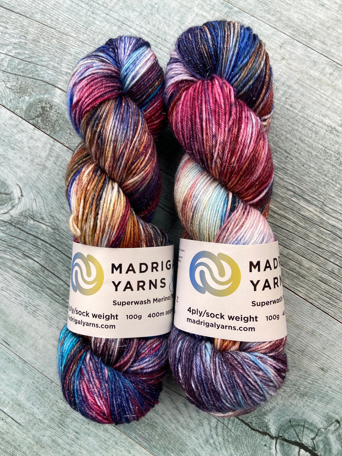 Binche carnival 2 - SPARKLE!!! 4ply/sock PREORDER only
