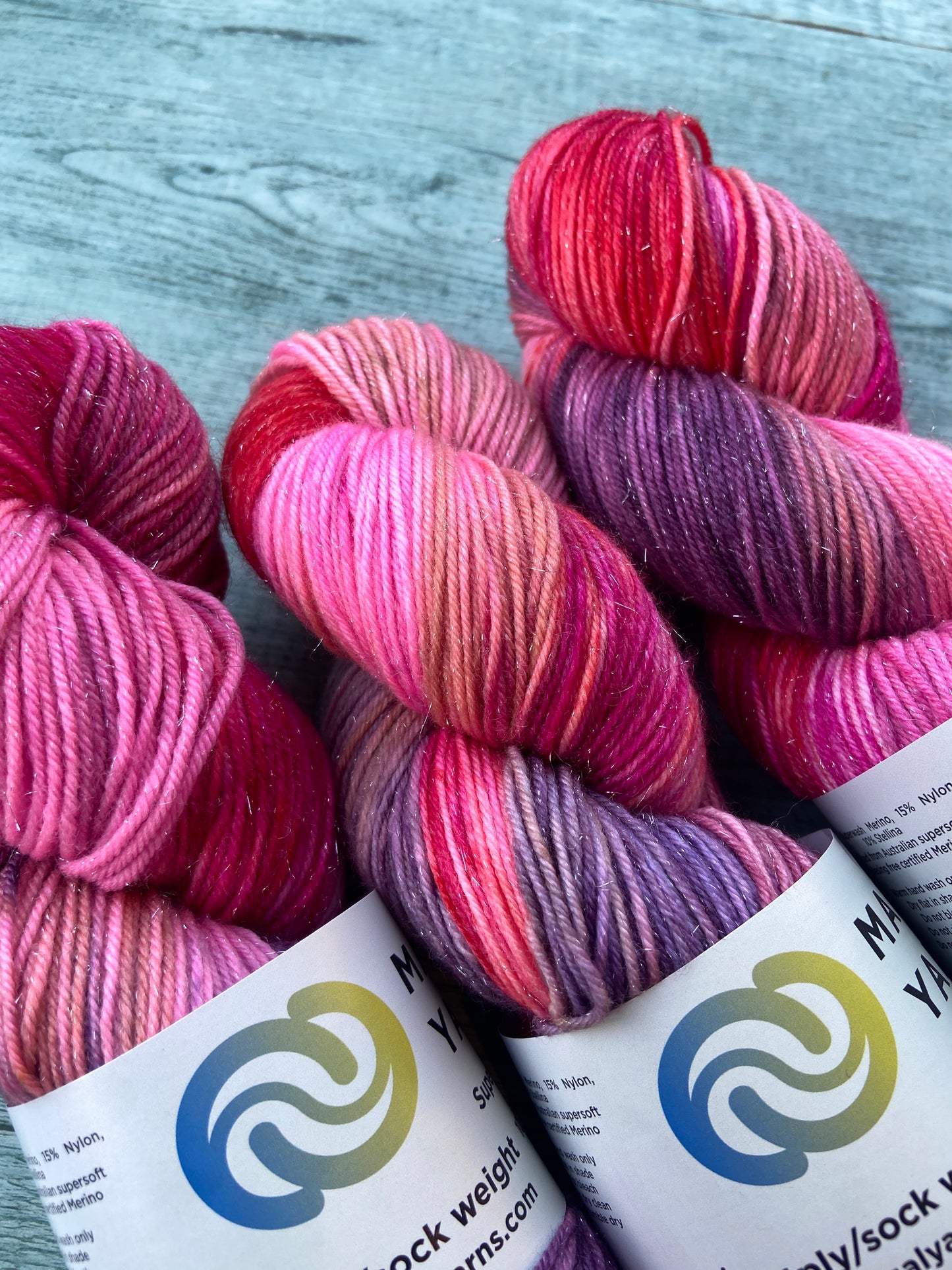 Koln Fastelovend Carnival 1 - SPARKLE!!! 4ply/sock PREORDER only