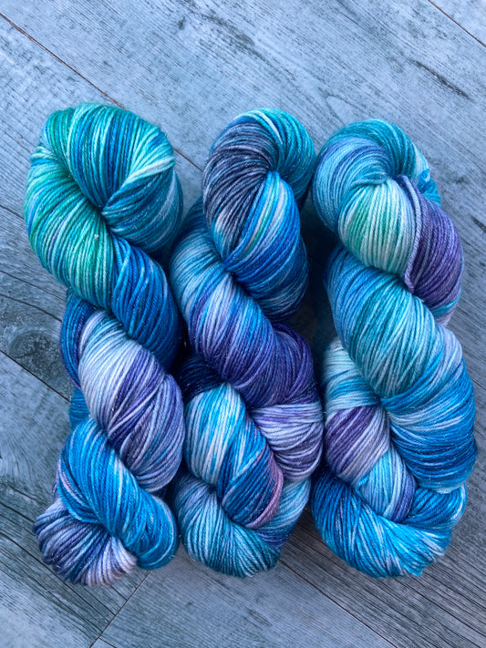 Koln Fastelovend Carnival 2 - SPARKLE!!! 4ply/sock PREORDER only