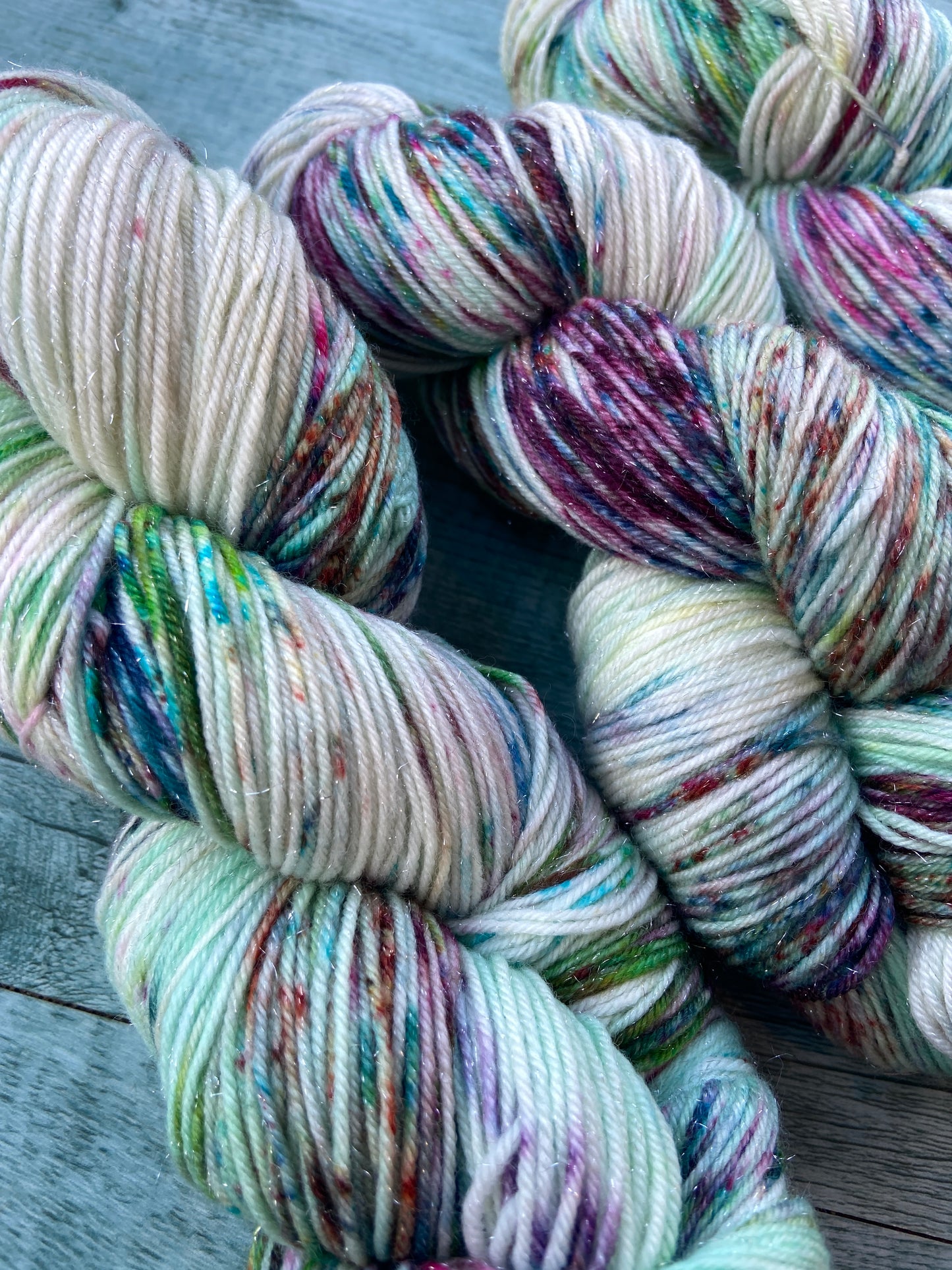 Koln Fastelovend Carnival 3 - SPARKLE!!! 4ply/sock PREORDER only