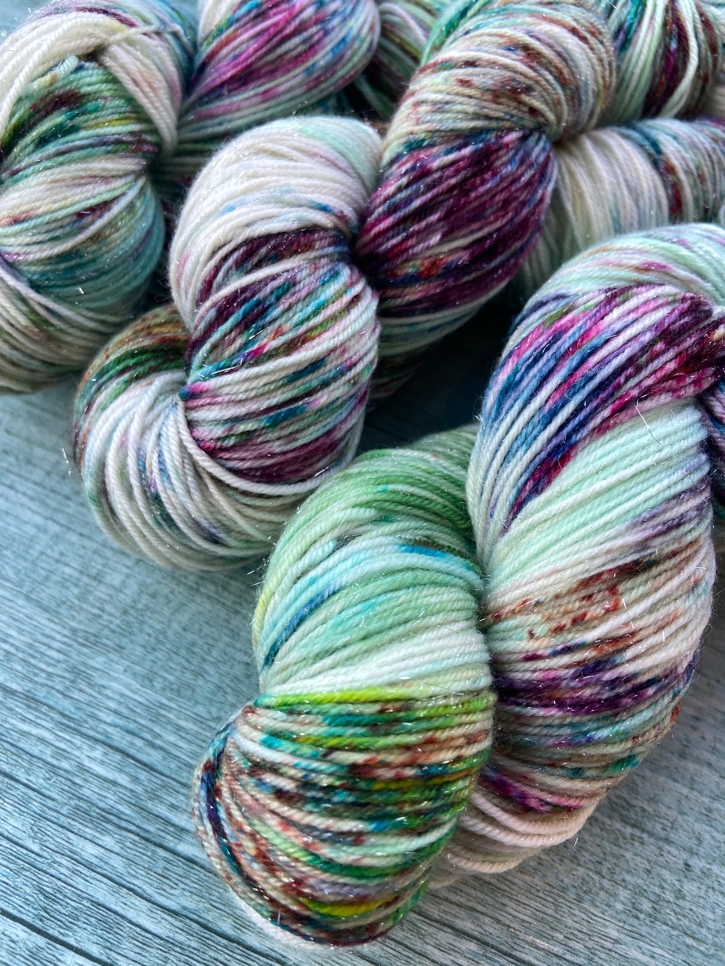 Koln Fastelovend Carnival 3 - SPARKLE!!! 4ply/sock PREORDER only