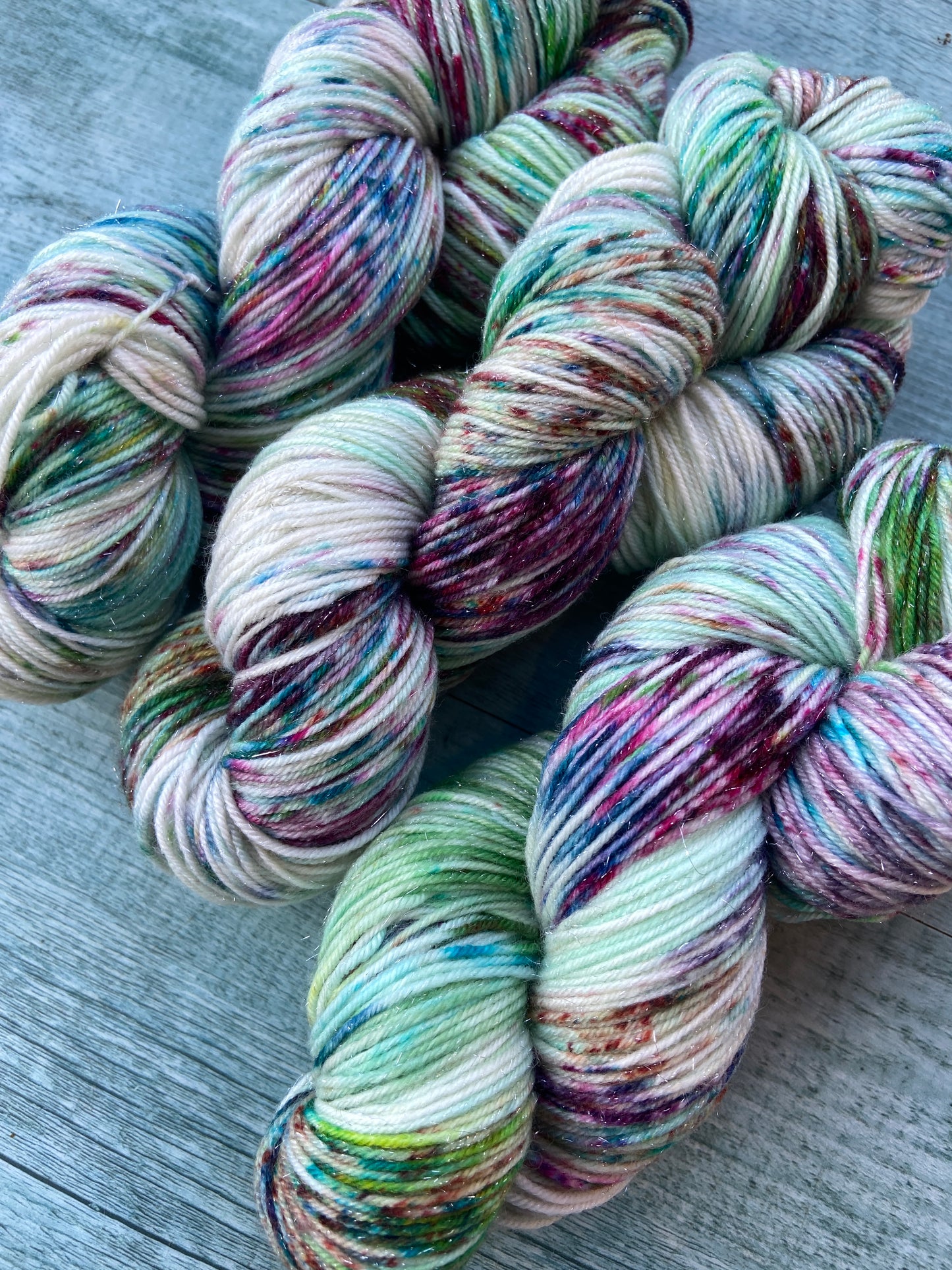 Koln Fastelovend Carnival 3 - SPARKLE!!! 4ply/sock PREORDER only