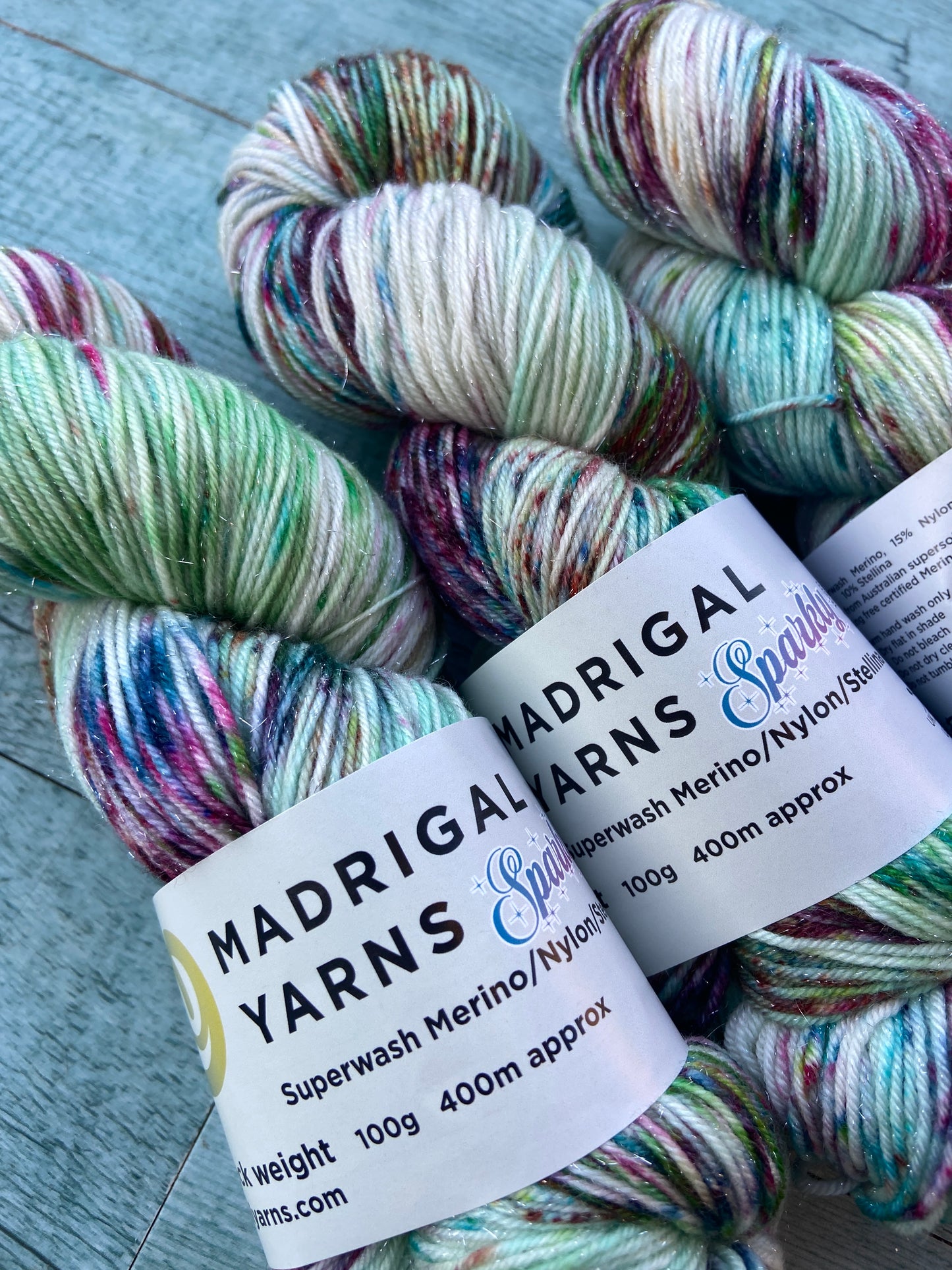 Koln Fastelovend Carnival 3 - SPARKLE!!! 4ply/sock PREORDER only