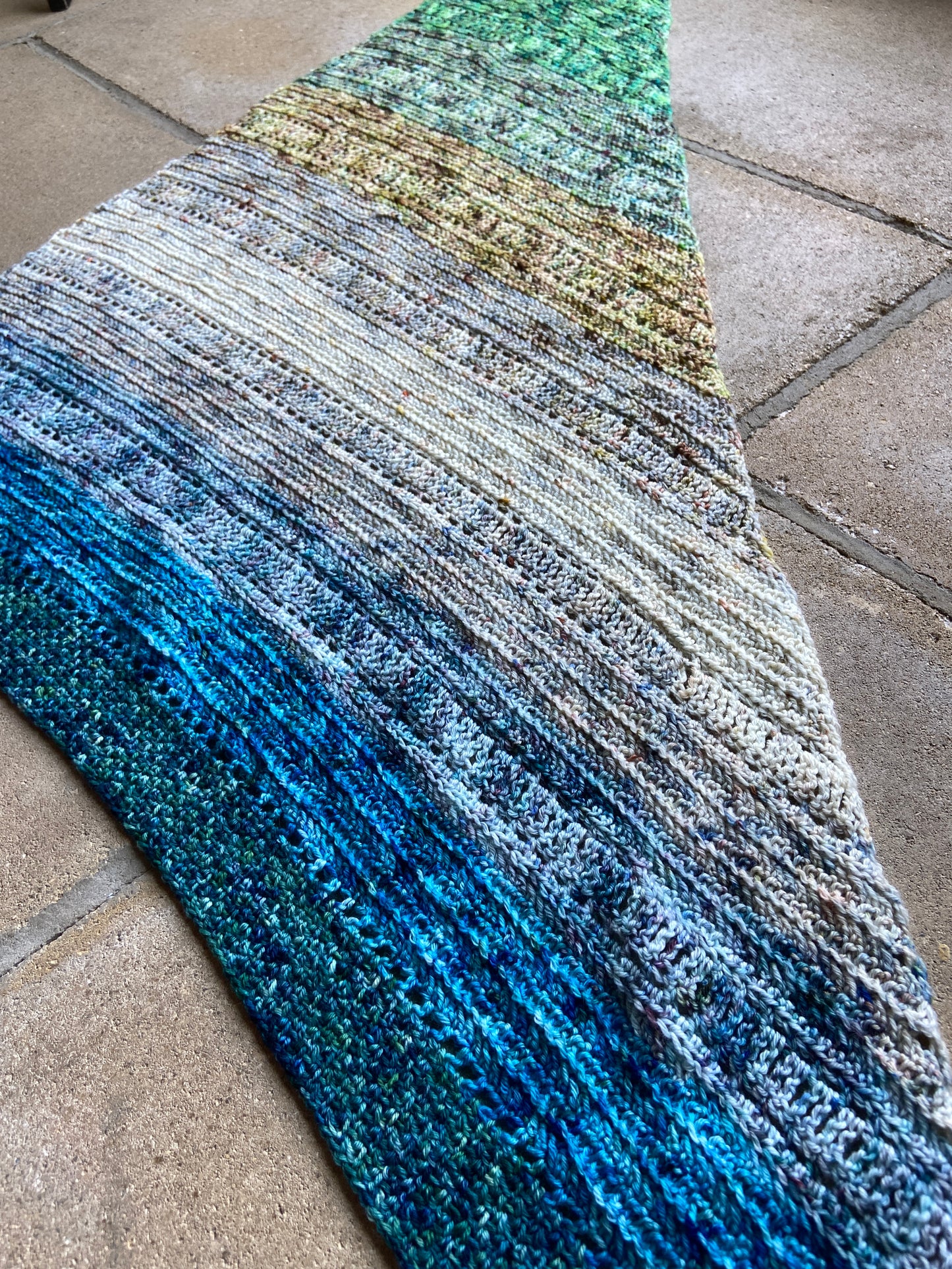 Pattern: The Vaycay! Crocheted shawl