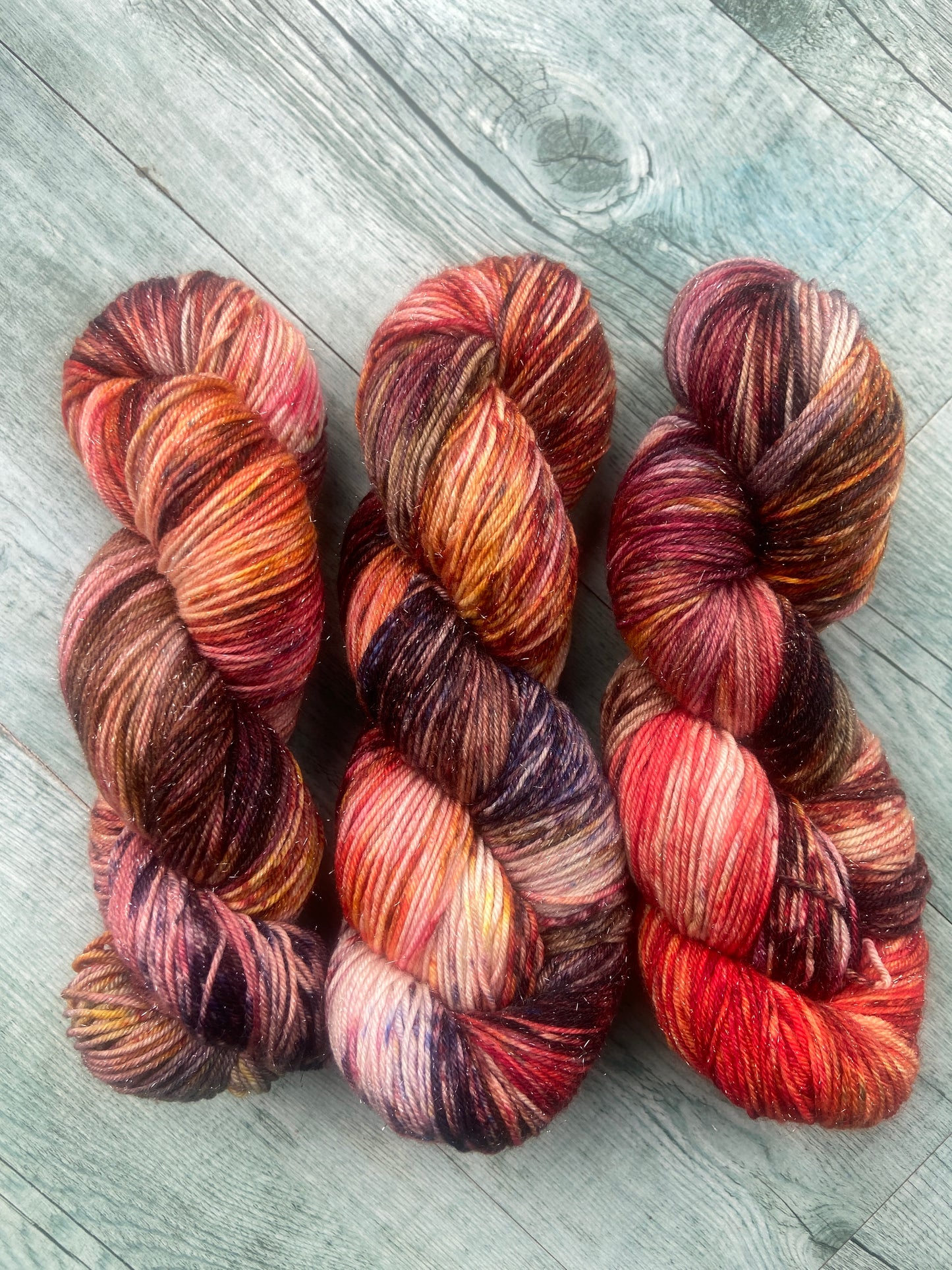 Volcano - 4ply/sock SPARKLE!