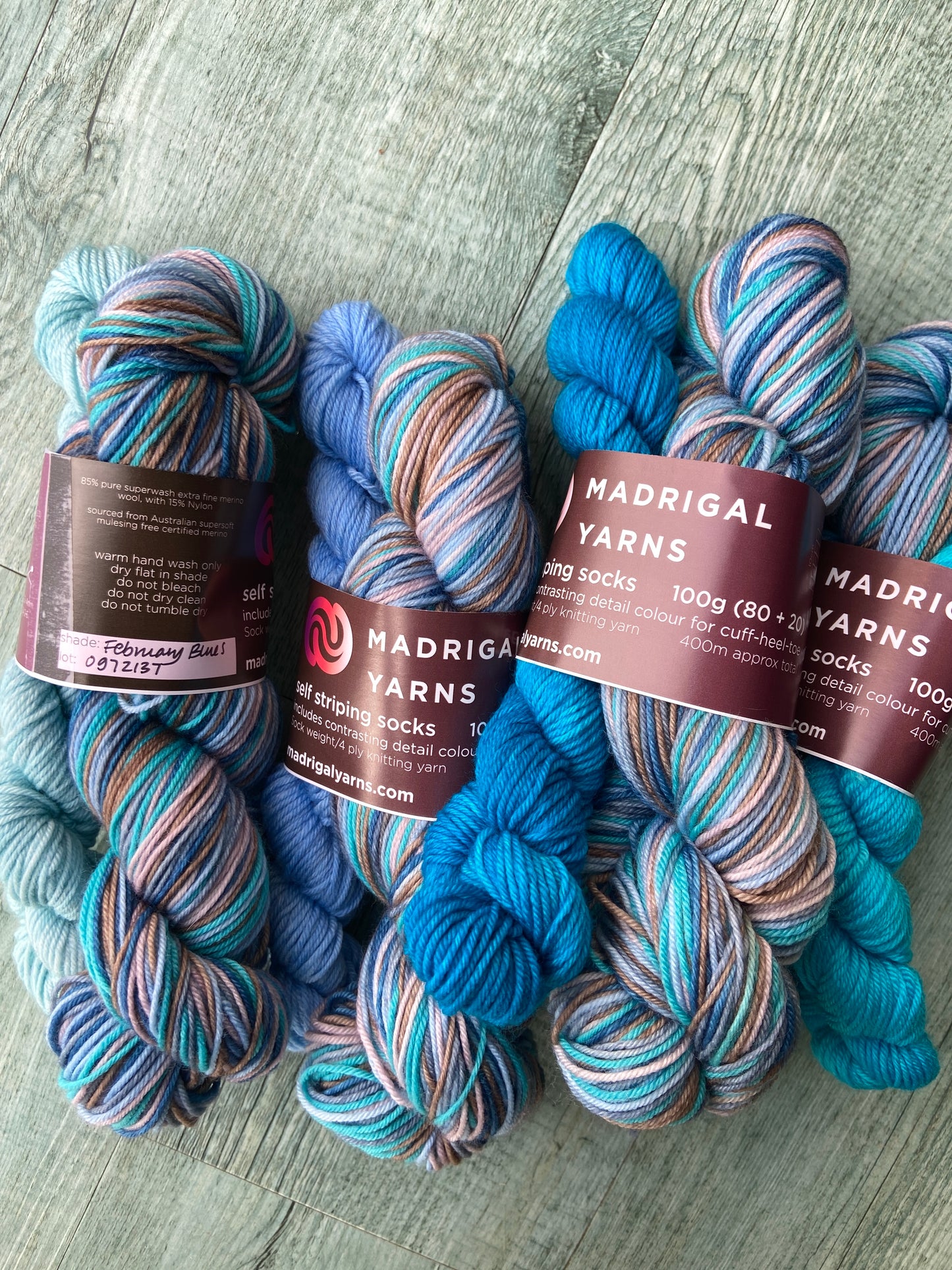 SOCK CLUB: Mystery Self Striping Sock Yarn Monthly Subscription