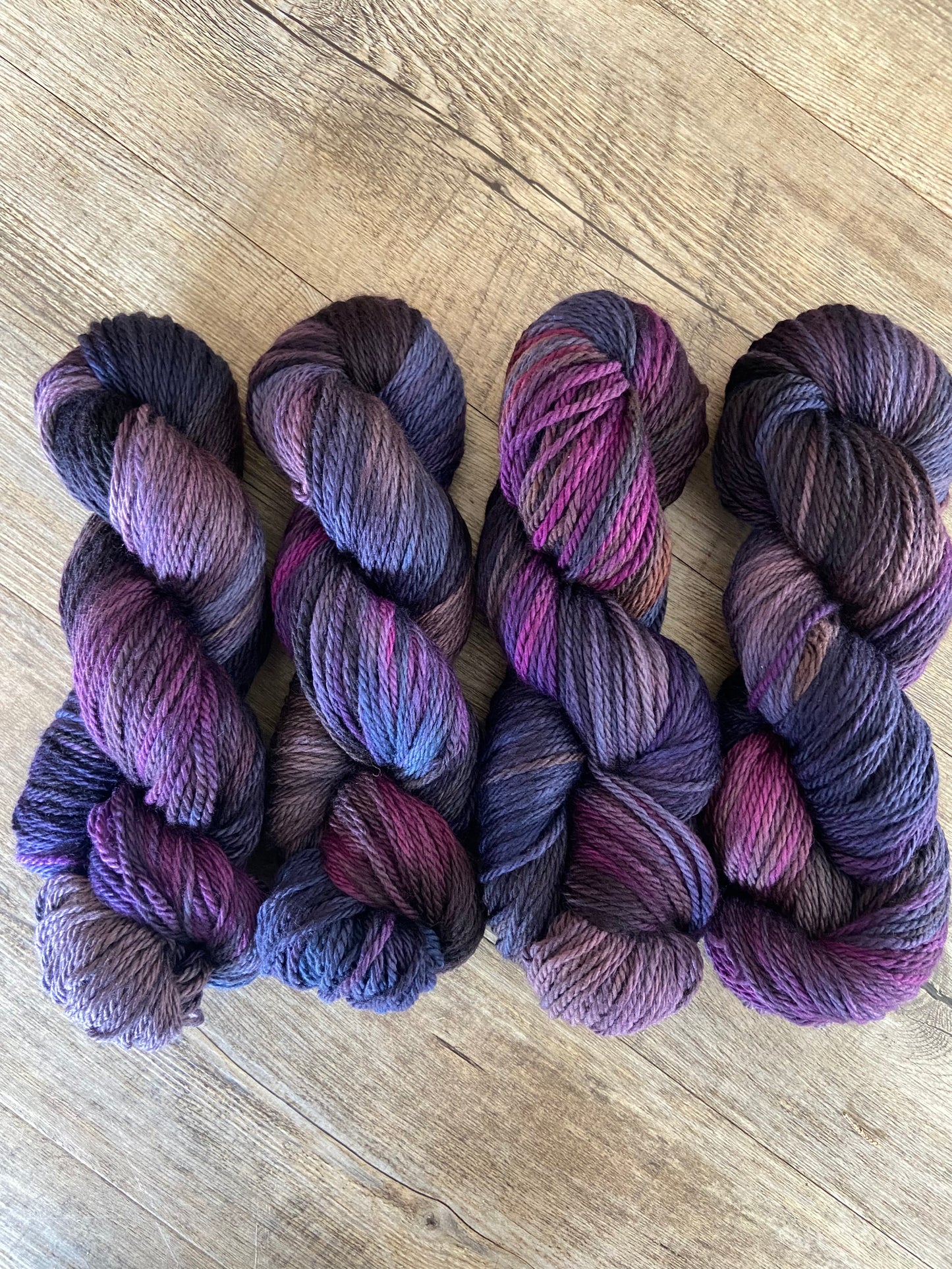 Aubergine - ARAN weight