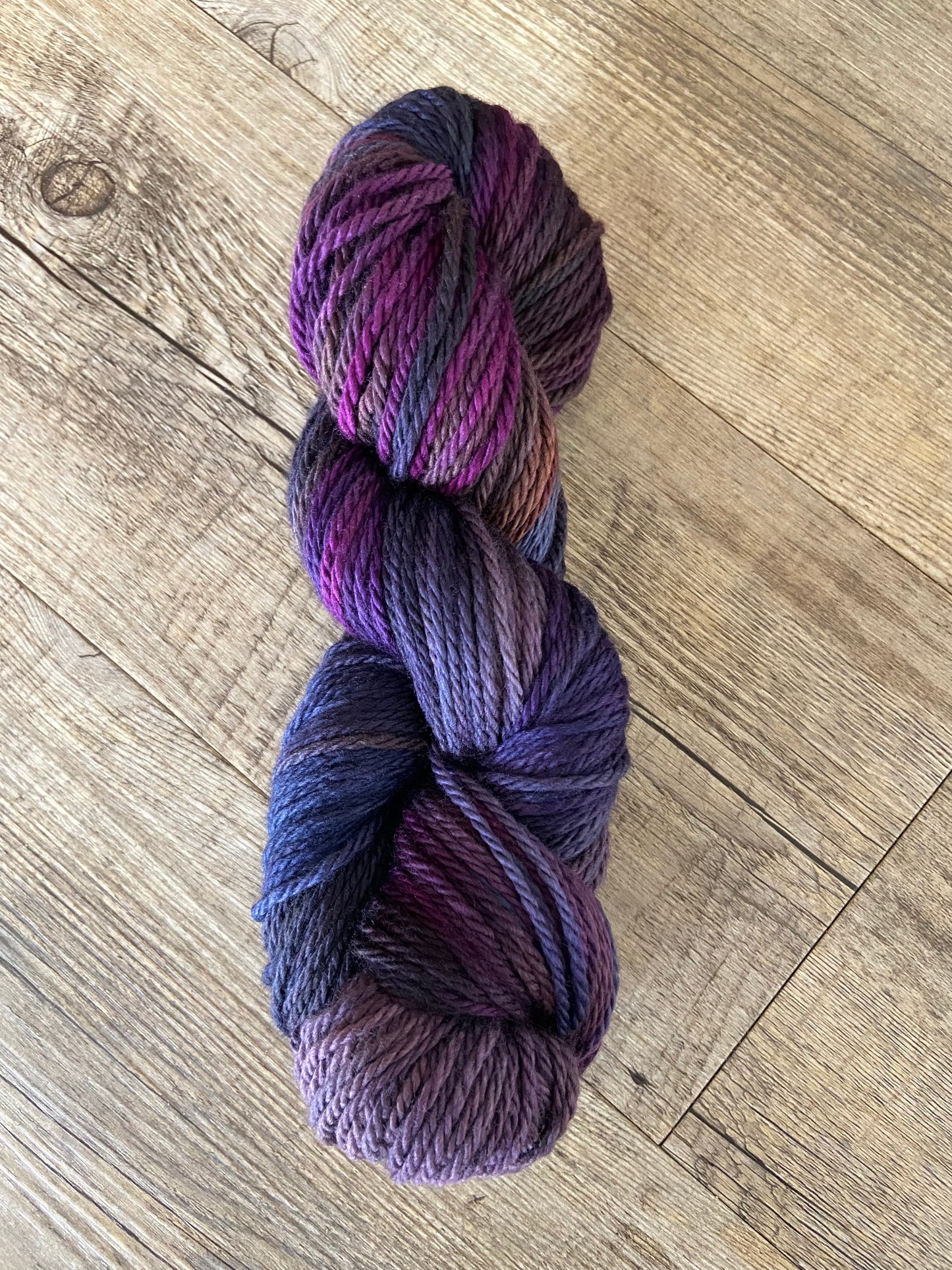 Aubergine - ARAN weight