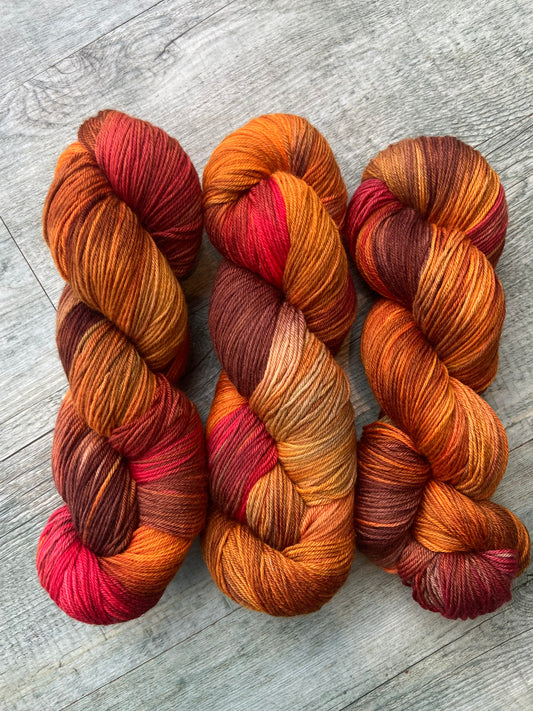 Auburn Spice - 4ply/sock