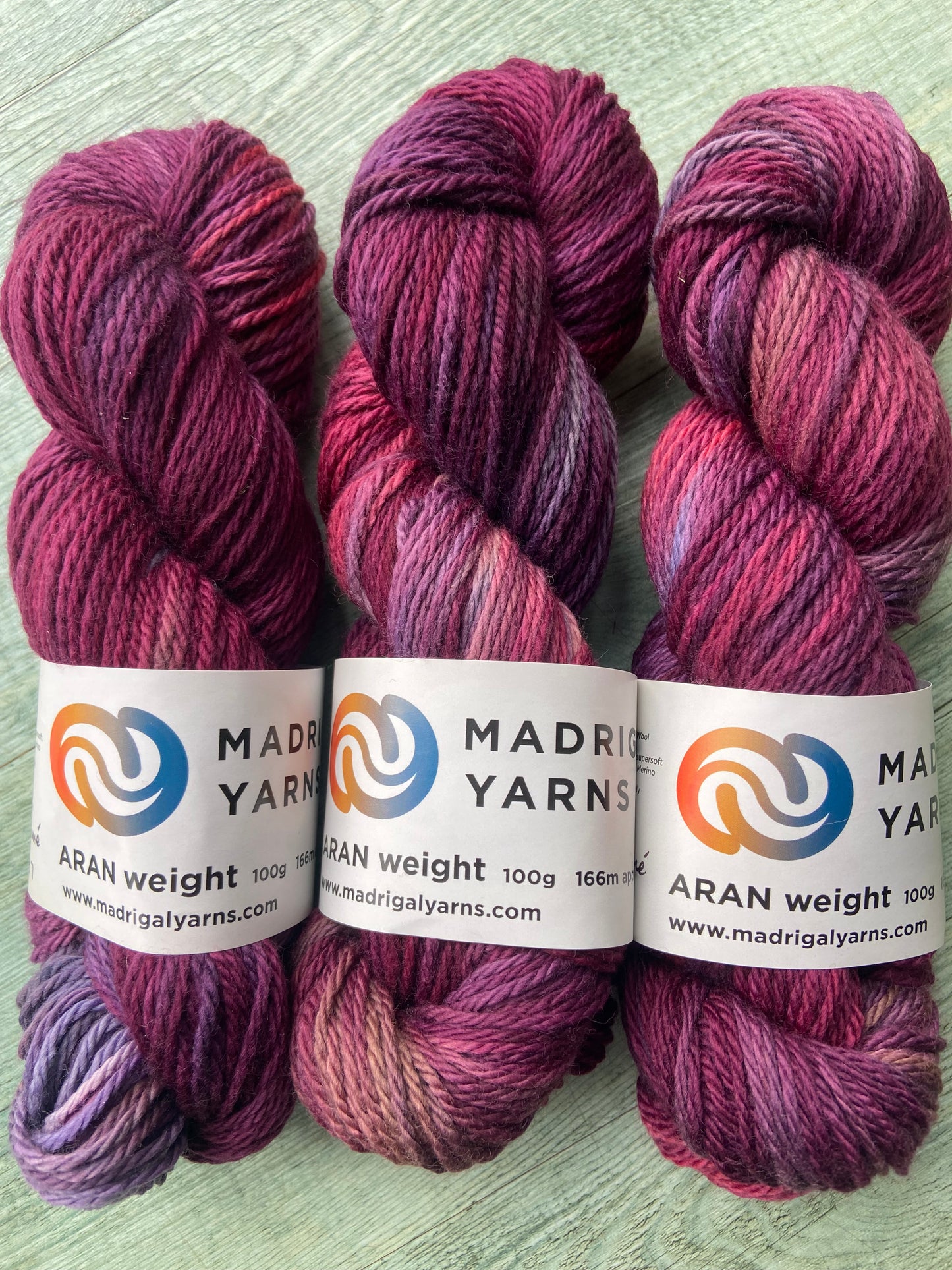 Berry Fume - ARAN weight