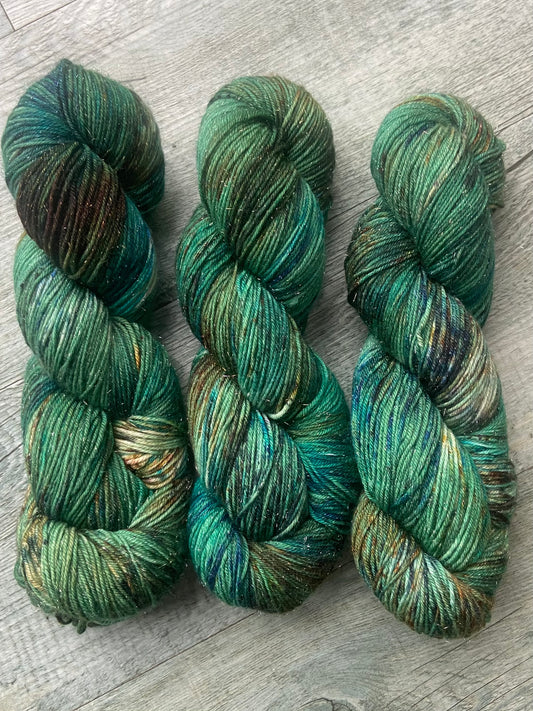 The Greenback 4ply/sock Sparkle