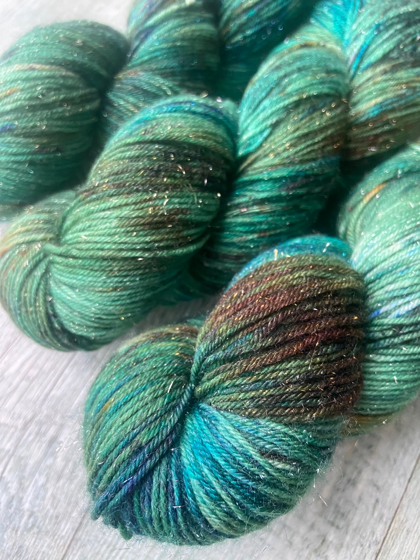 The Greenback 4ply/sock Sparkle