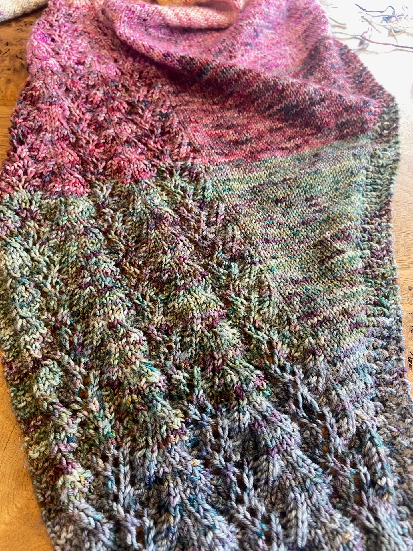 Pattern and Yarn Kit - The Gothiqua Shawl