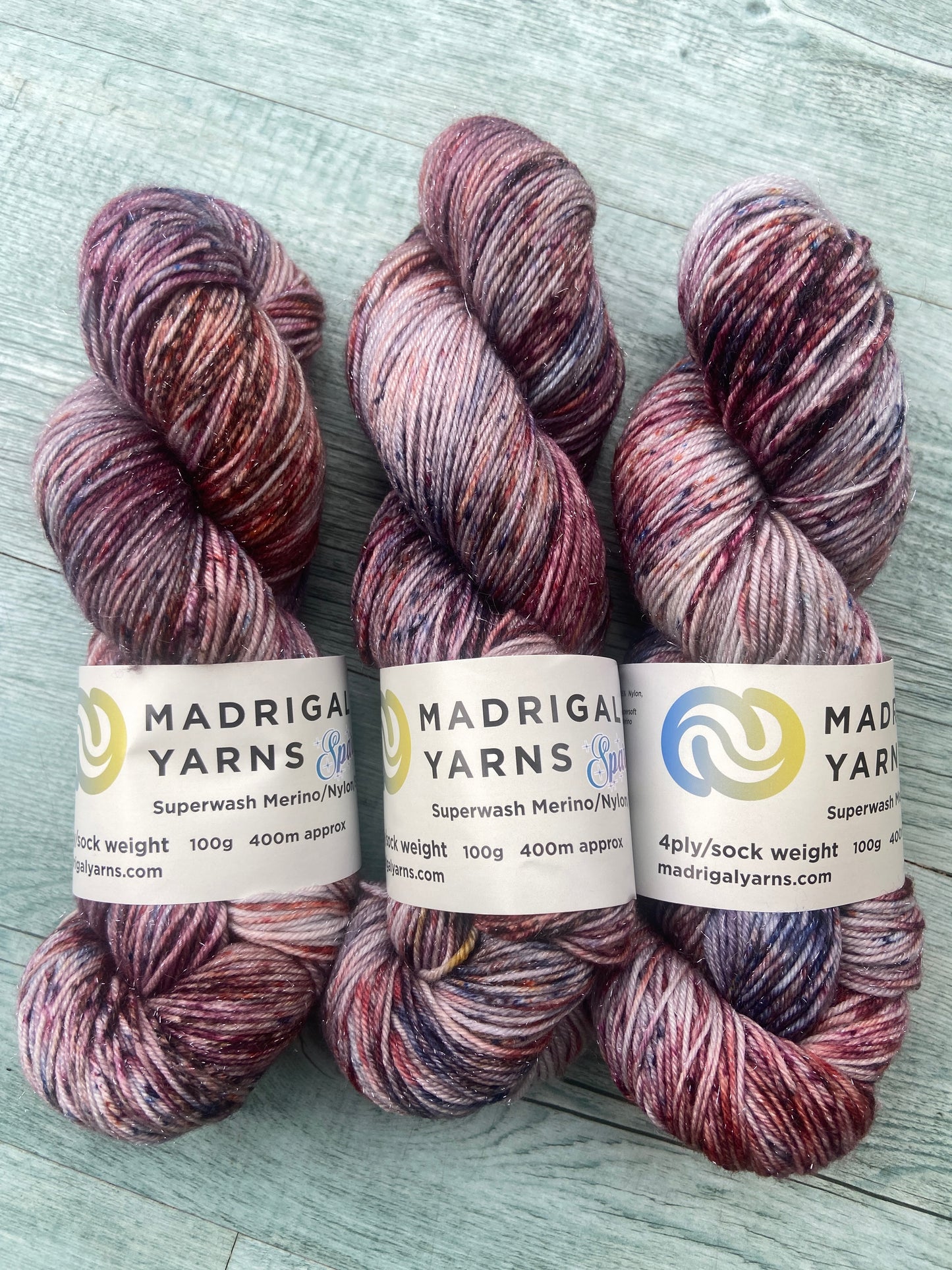 Mourning Cloak  4ply/sock Sparkle