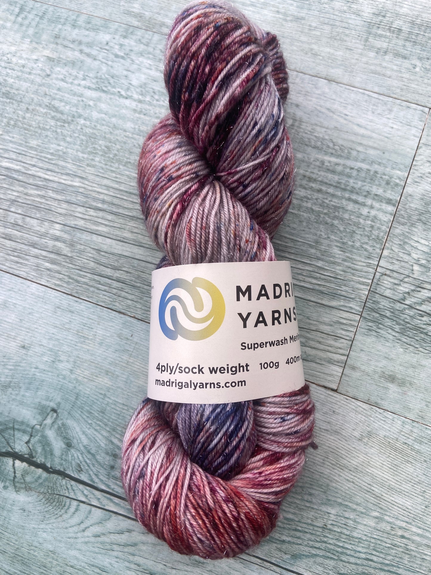 Mourning Cloak  4ply/sock Sparkle