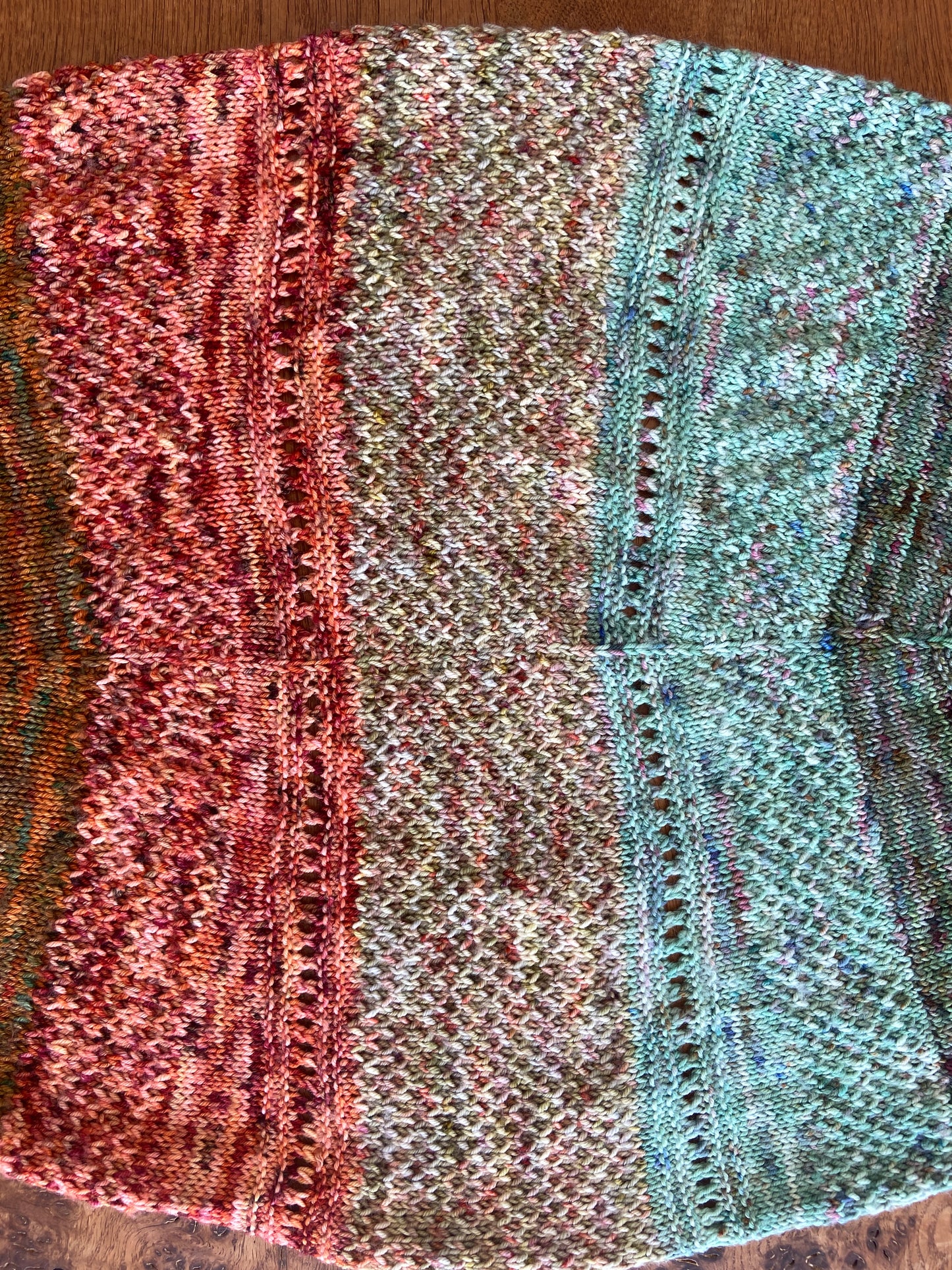 Pattern: Mr Fox shawl