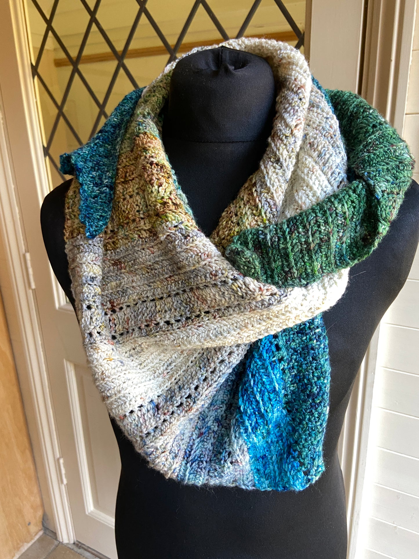 Pattern: The Vaycay! Crocheted shawl