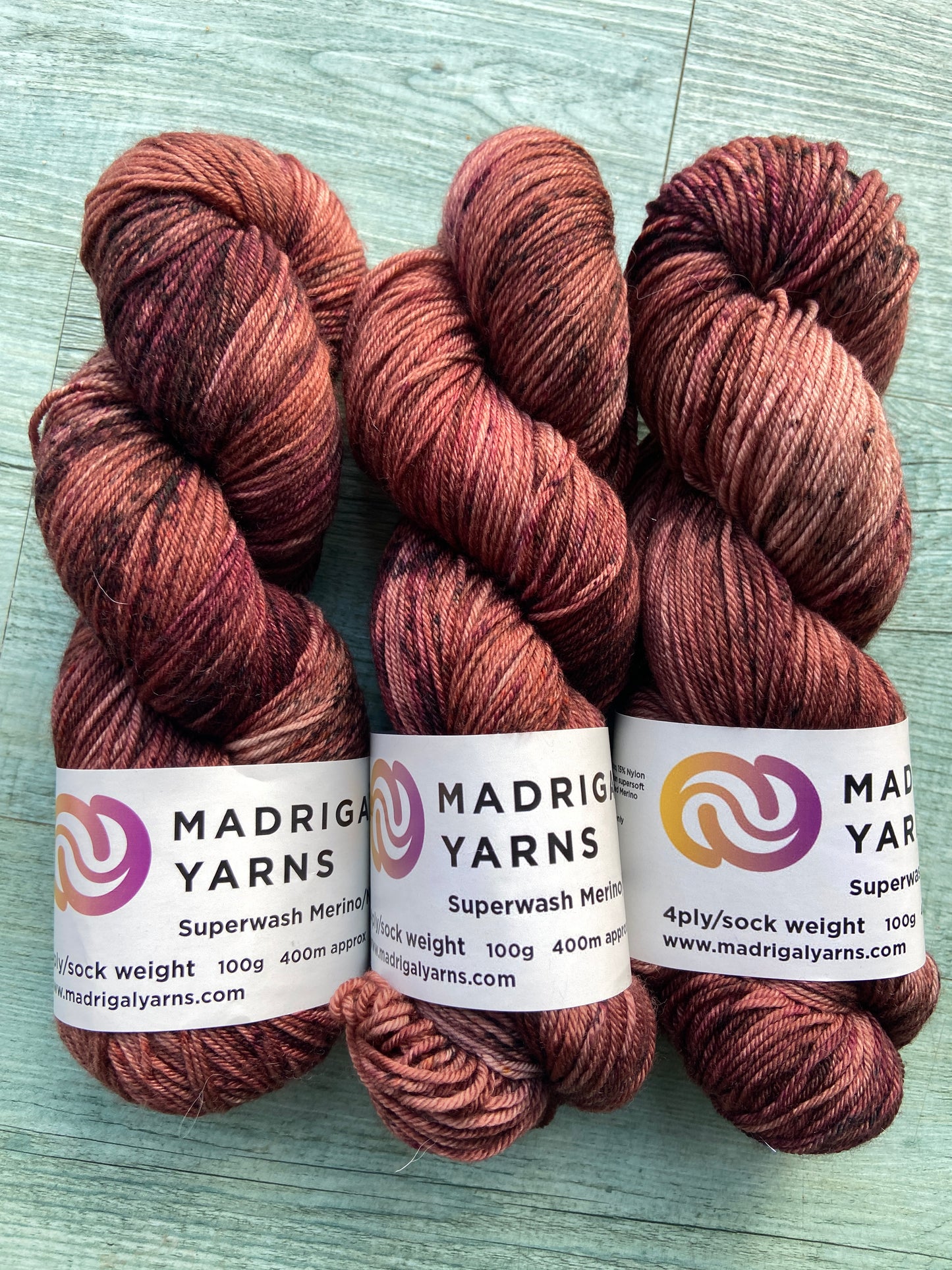 Ema Brown 4ply/sock