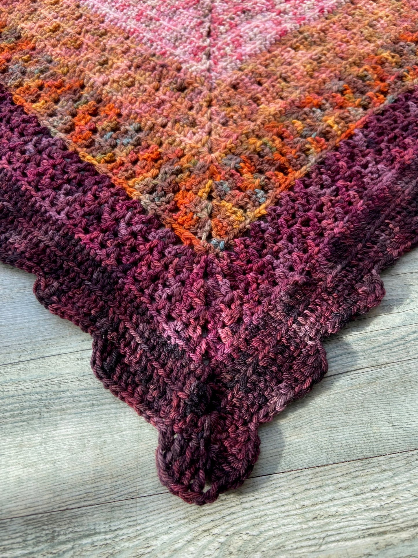 Mummy’s gelato shawl kit