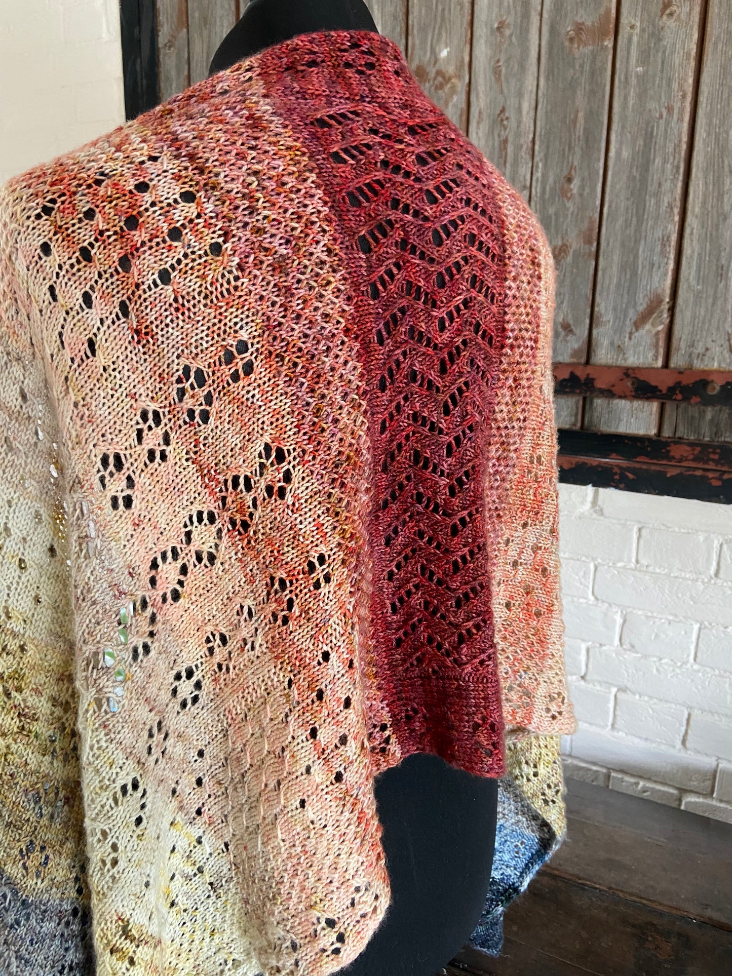 Tokyo fantasy past shawl kit