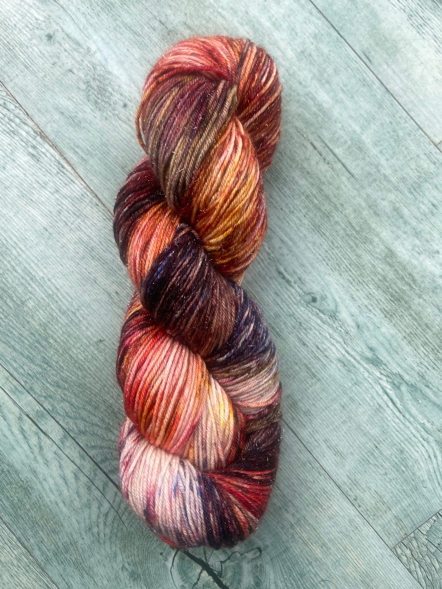 Volcano - 4ply/sock SPARKLE!
