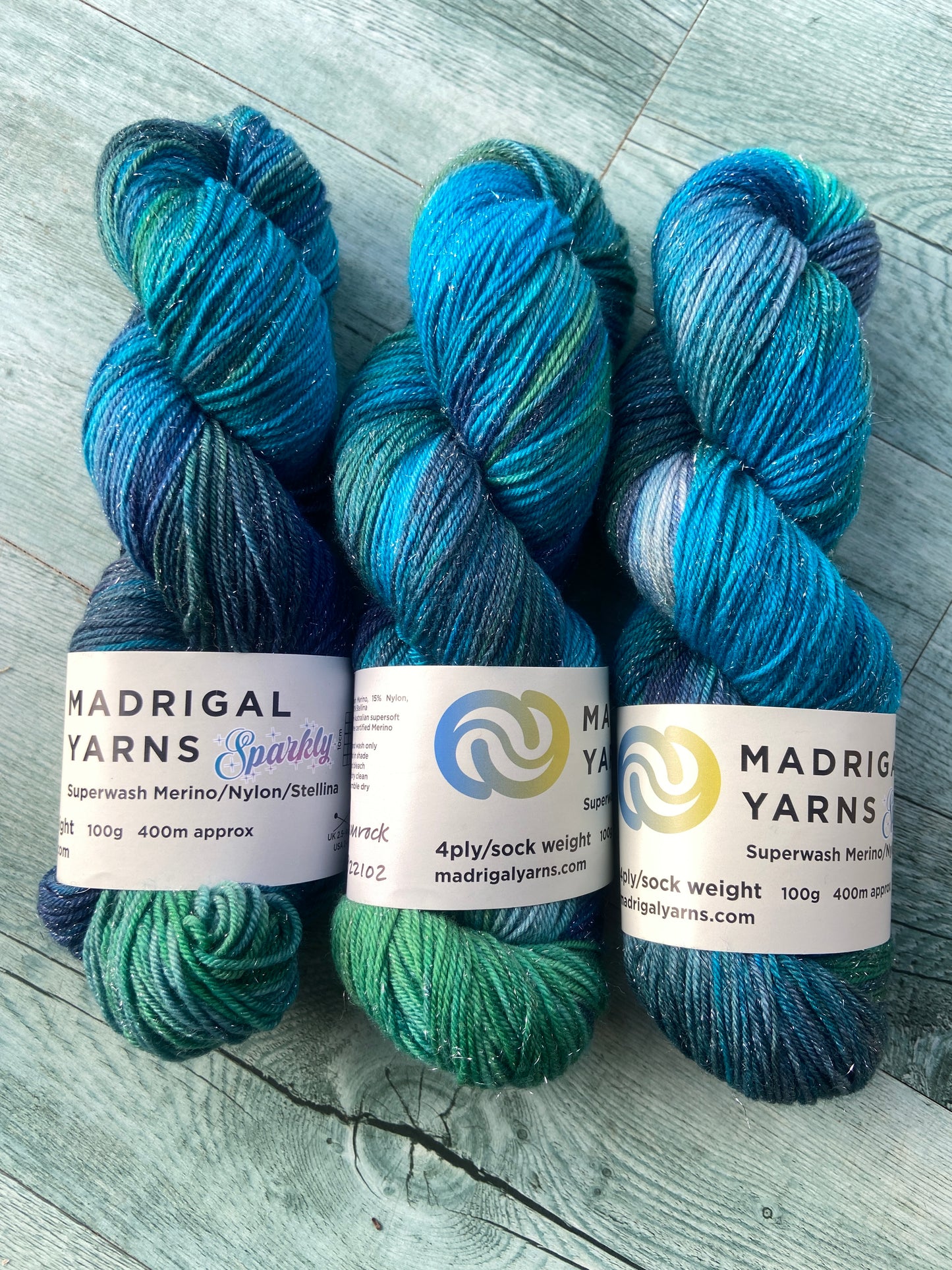 Shamrock - 4ply/sock SPARKLE!