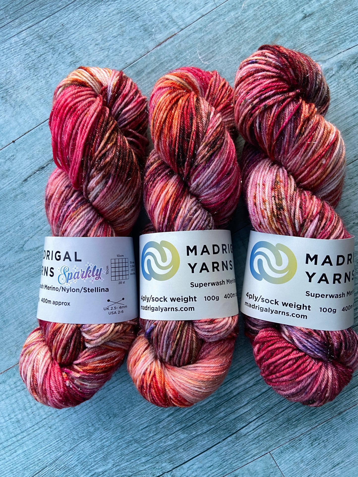 Floriade - 4ply/sock SPARKLE!