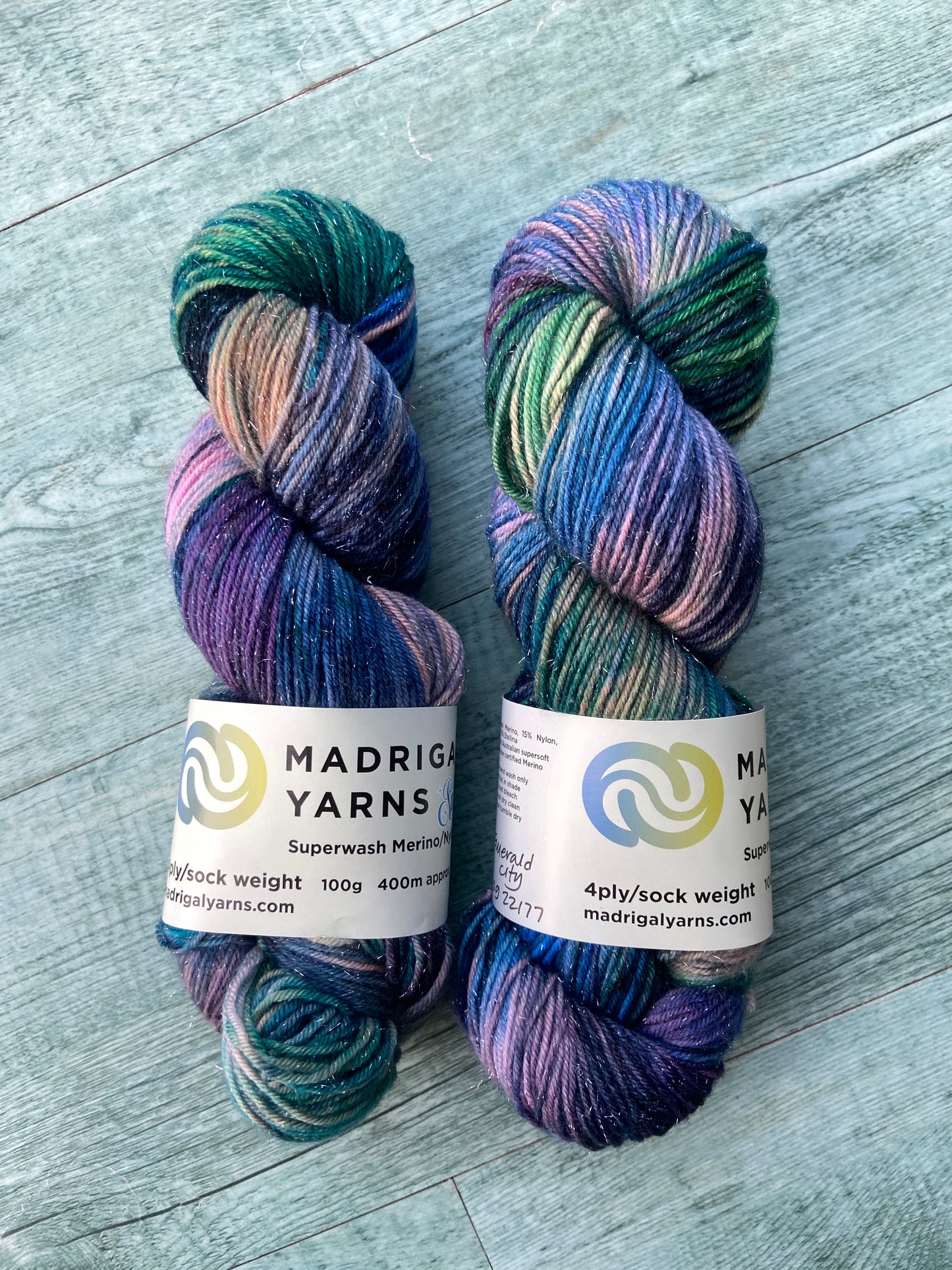 Emerald City- 4ply/sock Sparkle