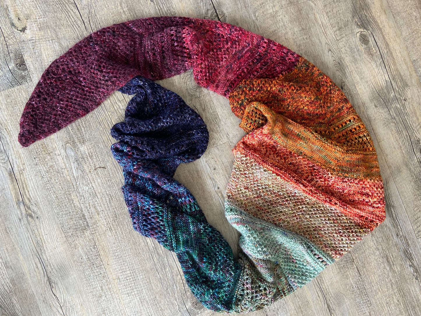 Pattern: Mr Fox shawl