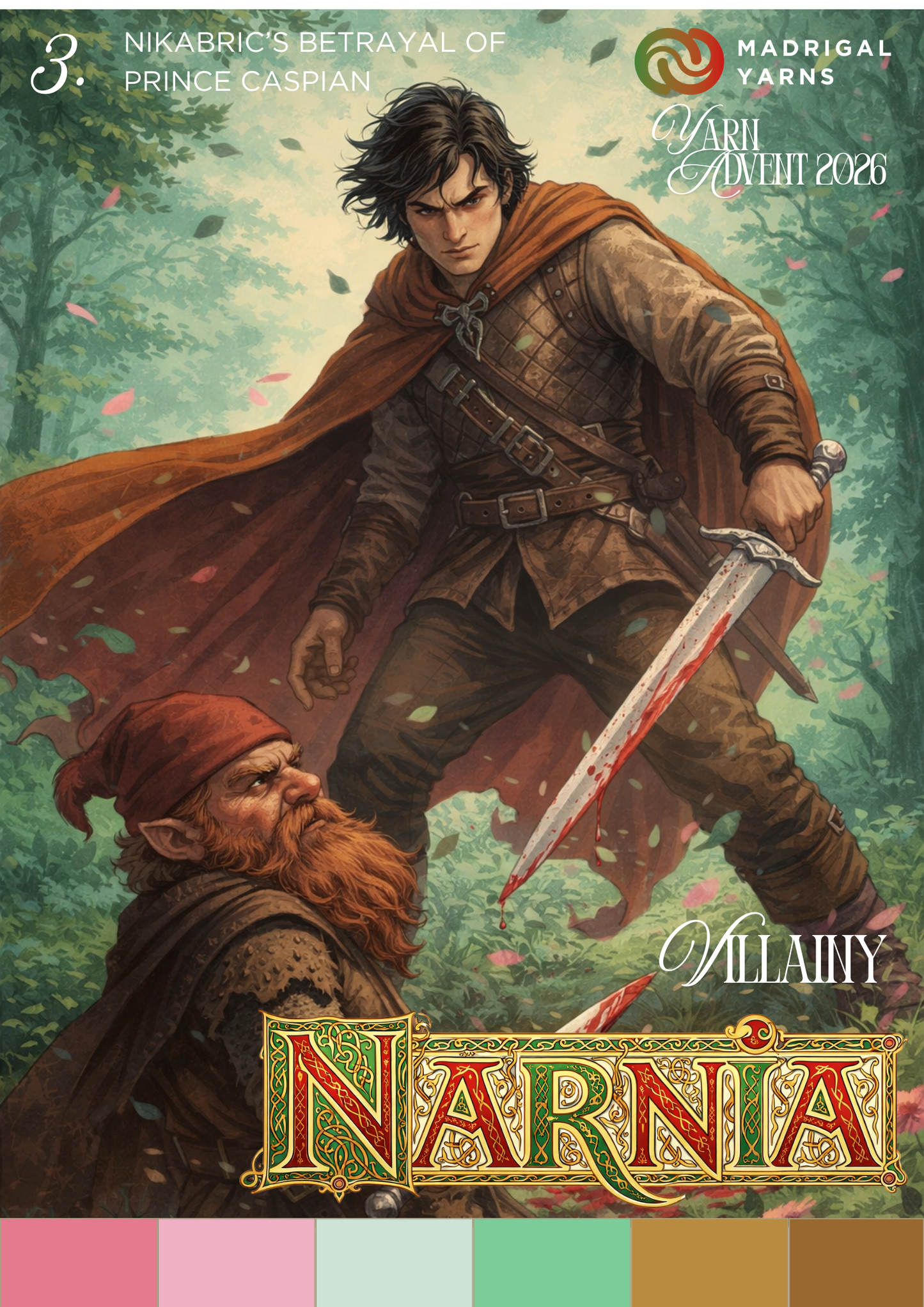 Narnia Advent 3 - Nikabric's Betrayal of Prince Caspian PREORDER FOR ADVENT